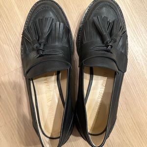 Stuart Weitzman Black Loafers